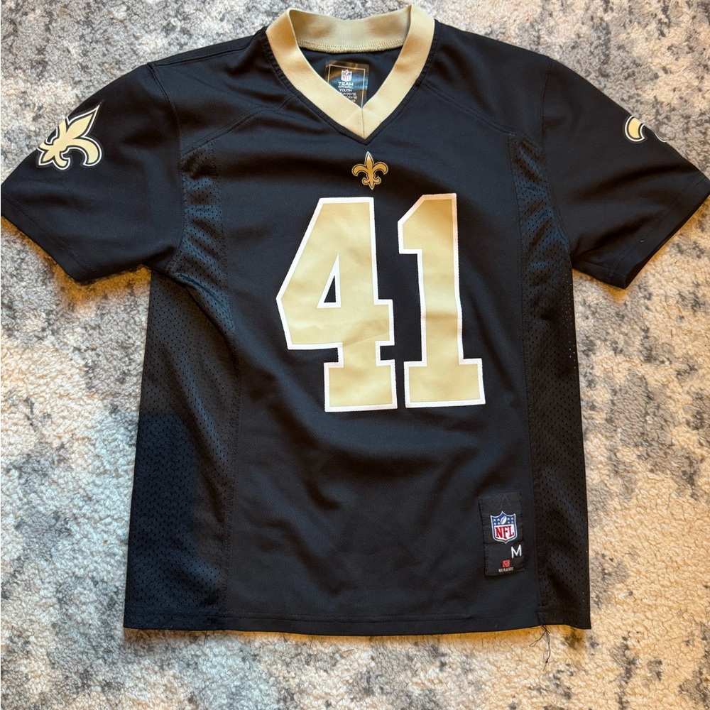 NFL Youth Team Apparel Jersey - Alvin Kamara New Orleans Saints Youth M